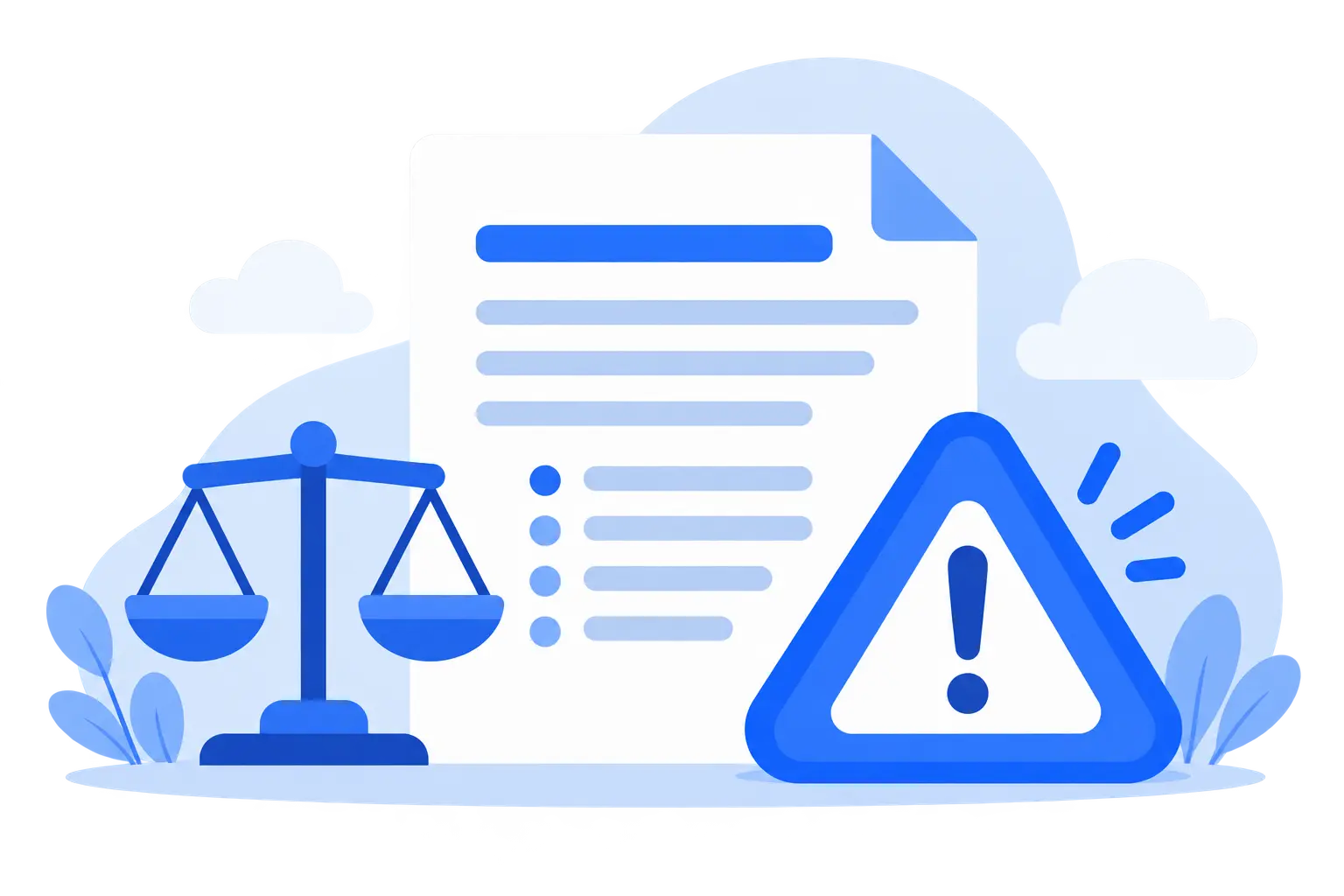 Disclaimer and information illustration