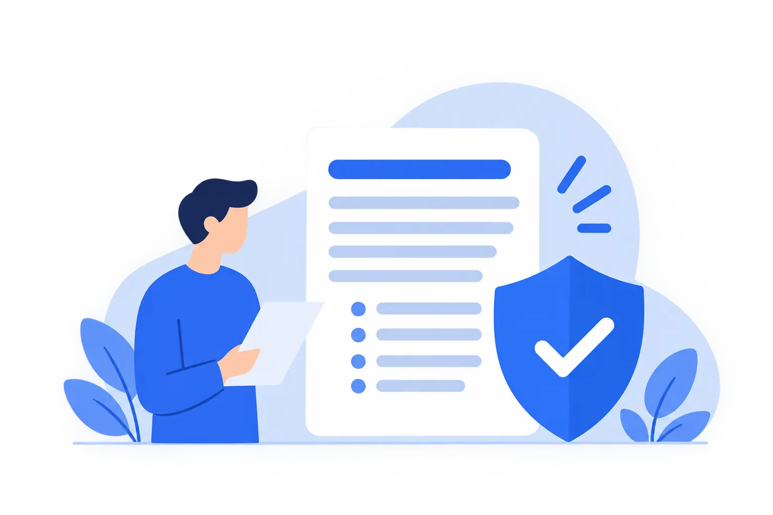 Privacy and data protection illustration